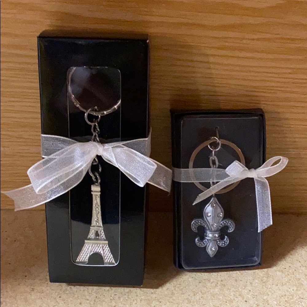 Two French inspired Key Chains
